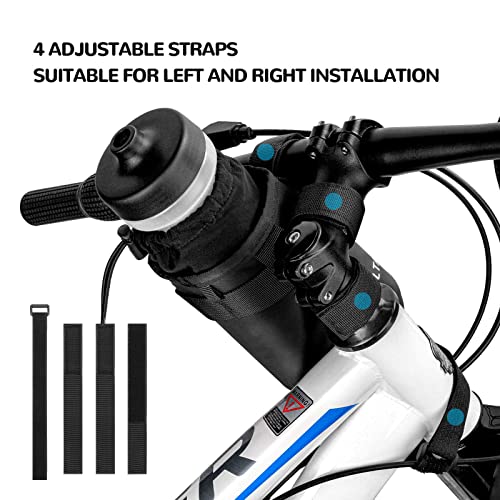 VLTAWA Bike Water Bottle Holder, Bike Cup Holder, Bicycle Water Bottle Holder, No Screw-Insulated-Sturdy-Adaptable (Twin Large) | The Storepaperoomates Retail Market - Fast Affordable Shopping