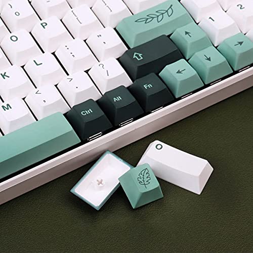 141 Keys Botanical Keycaps Cherry Profile PBT Dye Sub Keycap Set Suitable for 61/64/68/84/87/96/104/108 Cherry mx Switches Mechanical Gaming Keyboard (Only Keycaps) | The Storepaperoomates Retail Market - Fast Affordable Shopping