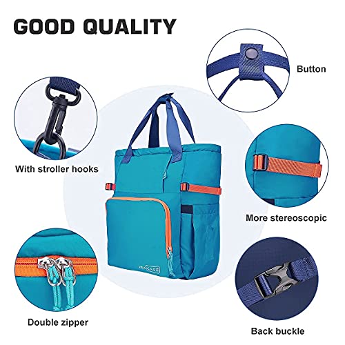 Diaper Bag Backpack, Large Baby Bag, Multi-Functional Travel Back Pack, Waterproof Maternity Nappy Bag Changing Bags with Insulated Pockets Stroller Straps | The Storepaperoomates Retail Market - Fast Affordable Shopping