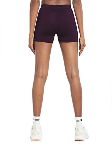 BALEAF Women’s 3″ Spandex Volleyball Shorts Compression Workout Shorts Running Yoga Active Gym Purple Size S | The Storepaperoomates Retail Market - Fast Affordable Shopping