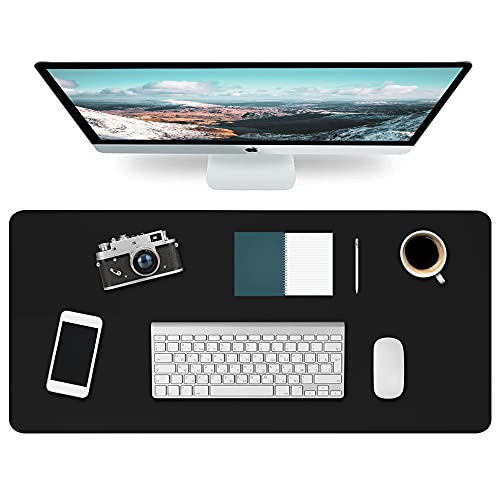 Desk Pad, Dual-Side Office Desk Mat Waterproof and Non-Slip Desk Blotter Protector Durable Faux Leather Desk Writing Mouse Pad for Office and Home (31.5″ x 15.7″) | The Storepaperoomates Retail Market - Fast Affordable Shopping