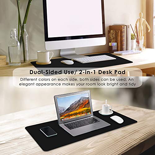Desk Pad, Dual-Side Office Desk Mat Waterproof and Non-Slip Desk Blotter Protector Durable Faux Leather Desk Writing Mouse Pad for Office and Home (31.5″ x 15.7″) | The Storepaperoomates Retail Market - Fast Affordable Shopping