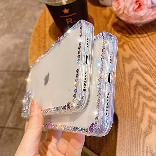 BANAILOA Sparkle Cute iPhone 11 Pro Max Case Glitter,Luxury Bling Diamond Rhinestone Case Girly Clear Crystal Protective DIY Case for Women Comaptible with iPhone 11 Pro Max – 6.5 inch | The Storepaperoomates Retail Market - Fast Affordable Shopping