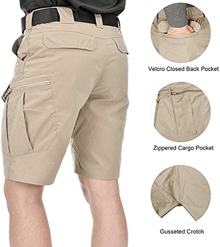 MBVBN Men Cargo Shorts Loose Fit Waterproof Quick Dry Tactical Bike Shorts for Men Outdoor Hiking Fishing Camping Blue 5XL | The Storepaperoomates Retail Market - Fast Affordable Shopping