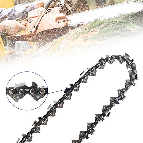 TWOMEM 2-Pack D72 20 Inches Chainsaw Chain 3/8’’ .05 Inch 72 Drive Links Compatible Replacement for Craftsman, Efco, Husqvarna, Makita, Partner, Poulan, Remington | The Storepaperoomates Retail Market - Fast Affordable Shopping
