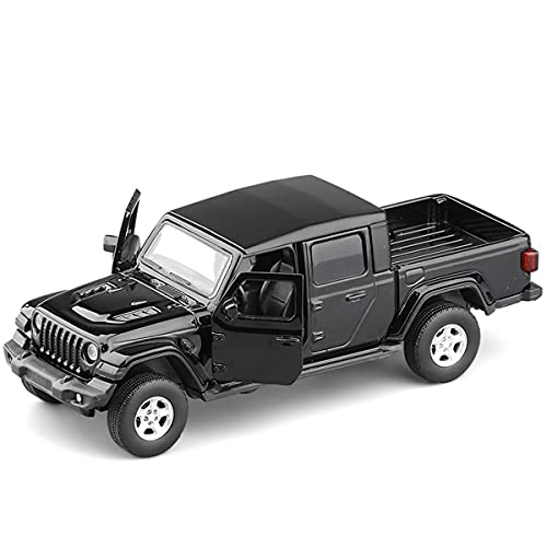 Wrangler Gladiator Toy Trucks for Boys Pickup Truck Diecast Model Car 1/36 SUV Pull Back Toy Cars Vehicle, Doors Open, Alloy Casting Metal, Toys for Kids Birthday Gifts Adults Men Collection