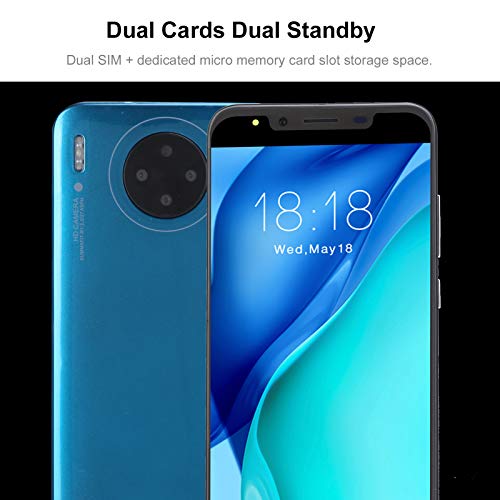 Xiuganpo Rugged Unlocked Cell Phones, M30Plus 5.72In International Version 3G Smartphone for Android System, Dual Sim + Dedicated Micro Memory Card Slot Storage Space, 100‑240V(blue2) | The Storepaperoomates Retail Market - Fast Affordable Shopping