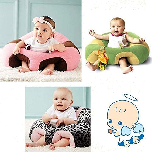 Baby Support Seat Infant Baby Sit up Chair Cute Baby Sofa Chair for Sitting Up Comfy Plush Infant Seats with Stuffing Inside Baby Sitting Chair Baby Sofa Chair Infant Chair for 4-11 Months Baby | The Storepaperoomates Retail Market - Fast Affordable Shopping