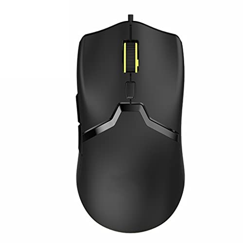 ACGTH Mice RGB Wired Gaming Mouse Lightweight Ergonomic Mice with Soft Rope Cable for Computer Gamer Mice (Color : B)