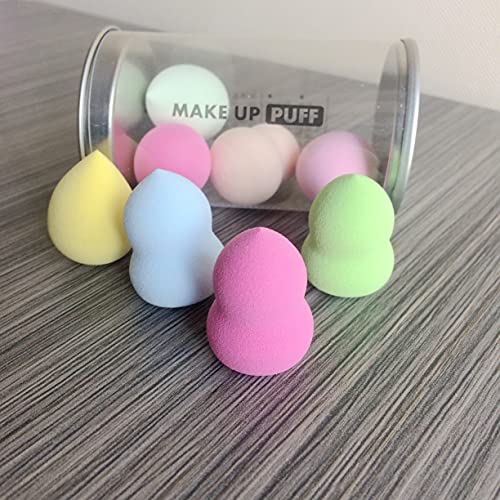 DLME Makeup Sponge mini Set Blender Beauty Foundation Blending Sponge – Multi-colored,Pink,8 Piece Set | The Storepaperoomates Retail Market - Fast Affordable Shopping