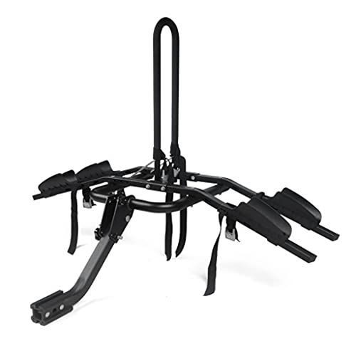 LZL 2” Hitch Mounted Rack 2-Bike Platform Style Carrier for Standard, Fat Tire, and Electric Bicycles – 60 lbs/Bike Heavy Weight Capacity | The Storepaperoomates Retail Market - Fast Affordable Shopping