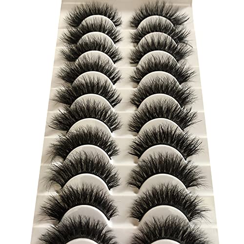 Gmagictobo Fake Eyelashes Natural 15MM Cat Eye Lashes Pack Short Fluffy Faux Mink Thick Curly 3D Dramatic Soft Strip False Eye Lashes Multipack | The Storepaperoomates Retail Market - Fast Affordable Shopping