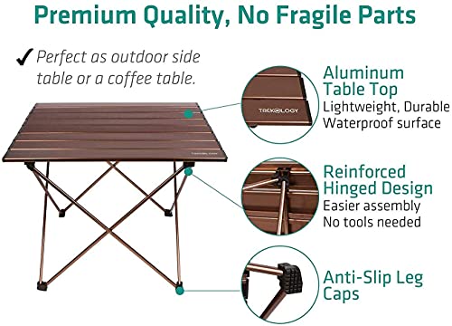 TREKOLOGY Foldable Camping Table, Camping Furniture, Camping Side Table, Mini Folding Table, Outdoor Camping Table, Beach Table, Camping Table and Chairs | The Storepaperoomates Retail Market - Fast Affordable Shopping