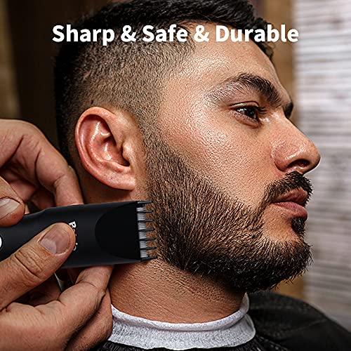 Cordless Hair Clippers for Men | Men’s Hair Clippers Professional Quality | Bololo Rechargeable Hair Clippers Men | Trimmers for Men and Family with Adjustable Guide Combs | IPX7 100% Waterproof | The Storepaperoomates Retail Market - Fast Affordable Shopping