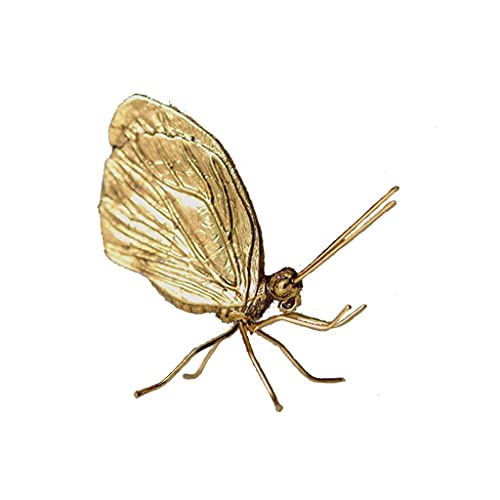 TUANJIE 1Pcs Gold Butterfly Sculpture Sculpture Statue Metal Butterfly Gold Ants Sculpture for Home Office Car Decor Handmade Vintage Simulation Model Room Home Decoration | The Storepaperoomates Retail Market - Fast Affordable Shopping