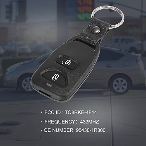 X AUTOHAUX 433MHz Replacement Keyless Entry Remote Car Key Fob for Hyundai Accent 2014-2017 TQ8RKE-4F14 95430-1R300 954301R300 | The Storepaperoomates Retail Market - Fast Affordable Shopping