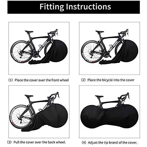 NXL Bike Cover Mountain Bicycle Wheel Dustproof Cover Washable Scratch-Proof Storage Bag for Road Bike MTB Bicycle Protector Bike Accessories Suitable for Tires of 26-29 Inches,24 | The Storepaperoomates Retail Market - Fast Affordable Shopping