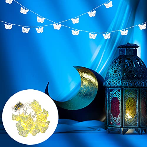 Uonlytech Butterfly String Light Fairy Lights Led Decorative Lighting for Home Party Wedding Patio Garden Porch Balcony 1 Set Without Battery Warm White | The Storepaperoomates Retail Market - Fast Affordable Shopping