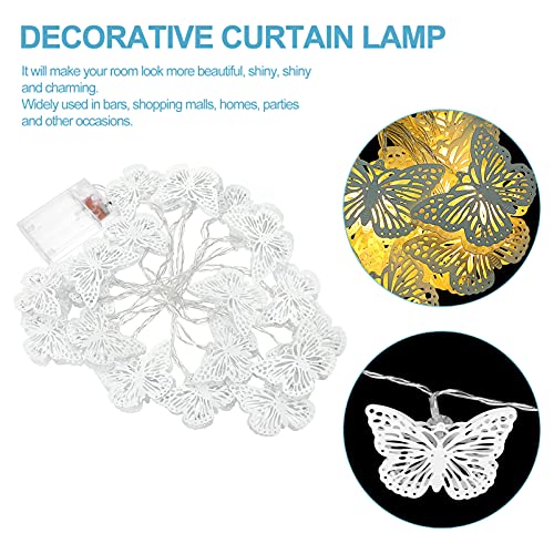 Uonlytech Butterfly String Light Fairy Lights Led Decorative Lighting for Home Party Wedding Patio Garden Porch Balcony 1 Set Without Battery Warm White | The Storepaperoomates Retail Market - Fast Affordable Shopping