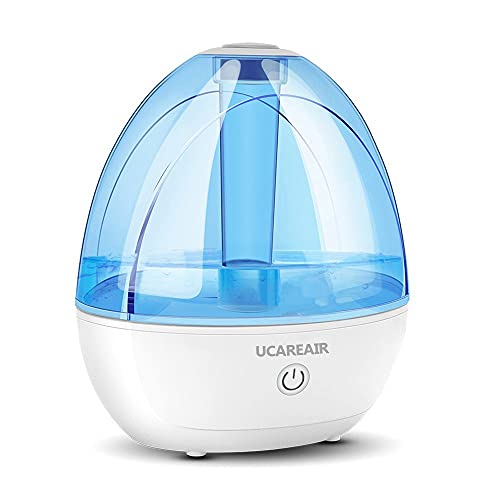 UCAREAIR Humidifier, Auto Shut Off Cool Mist Humidifiers, 360° Rotating Nozzle Humidifiers for Baby , Baby Humidifiers for Nursery, Bedroom, kids, Whisper-Quiet, Filter Free, BPA Free, 2L, 25H, Blue | The Storepaperoomates Retail Market - Fast Affordable Shopping