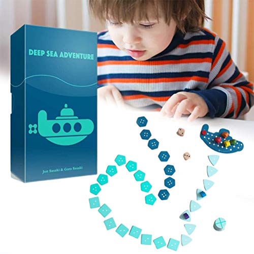 Shiker Deep Sea Adventure Game for Kids, 2-6 Players A Treasure-Hunting Travel Board Game, English Version Deep Sea Adventure Board Game Funny Cards Party Games for Children | The Storepaperoomates Retail Market - Fast Affordable Shopping