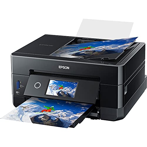 Epson Workforce Pro WF-4830 Wireless All-in-One Color Inkjet Printer, White – Print Scan Copy Fax – 4.3″ Touchscreen, 25 ppm, 4800 x 2400 dpi, Auto 2-Sided Printing, 50-Sheet ADF, 500-Sheet, Ethernet | The Storepaperoomates Retail Market - Fast Affordable Shopping
