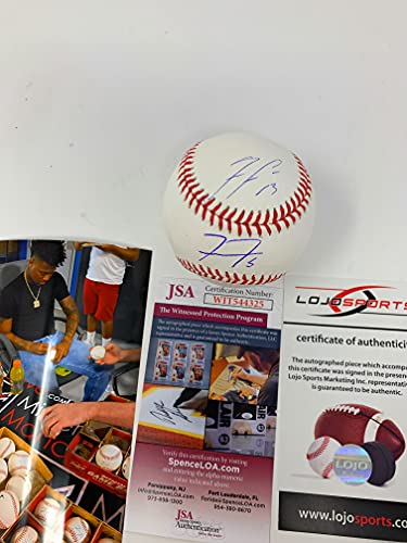 Ronald Acuna Jr Freddie Freeman Atlanta Braves DUAL Signed Autograph Official MLB Baseball Baseball JSA Witnessed Certified | The Storepaperoomates Retail Market - Fast Affordable Shopping