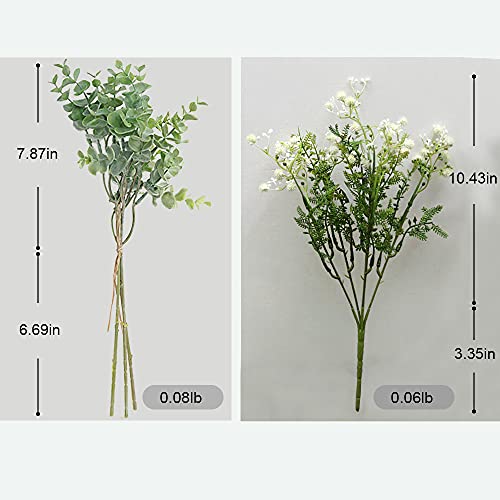 YaleBay 14 Bundles Artificial Flowers, Artificial Grasses Outdoor Fake Grasses for Decoration UV Resistant No Fade for Farmhouse,Home,Garden,Office,Patio,Wedding and Indoor Outdoor Decoration | The Storepaperoomates Retail Market - Fast Affordable Shopping