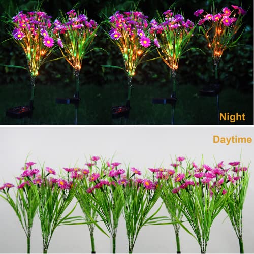 SlappyShirts Solar Flower Lights,Outdoor Decorative Wild Lights Garden Decor,Multi-Color Changing Waterproof Lights,for Outdoor Decor of Patio, Backyard, Garden(2 Pack,Red) | The Storepaperoomates Retail Market - Fast Affordable Shopping