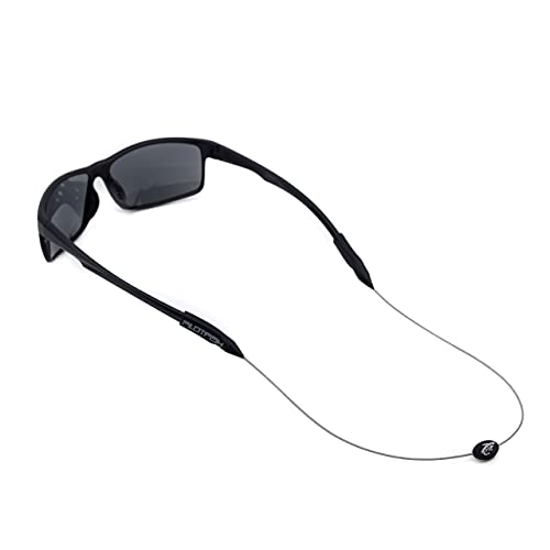 Pilotfish Wire Sunglasses Strap, Adjustable No Tail Eyewear Retainer, Sunglass Straps for Glasses, Eyeglasses, Sports