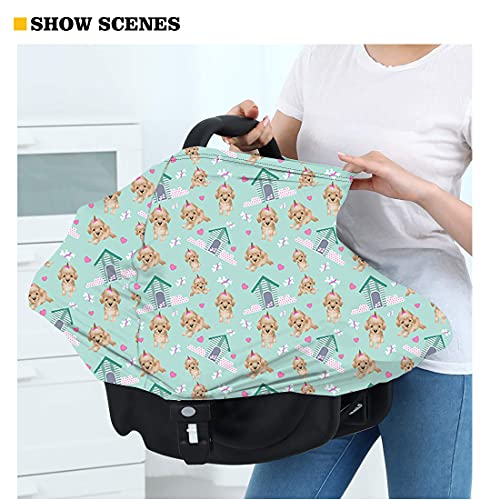 ZFRXIGN Elephant Sunflower Baby Carseat Cover Scarf Nursing Cover Car Seat Travel Bag for Girl Infant Car Seat Canopy High Chair Cover Your are My Sunshine Black | The Storepaperoomates Retail Market - Fast Affordable Shopping