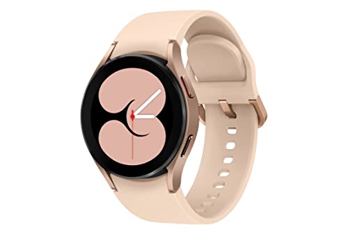 SAMSUNG Galaxy Watch 4 40mm Smartwatch with ECG Monitor Tracker for Health, Fitness, Running, Sleep Cycles, GPS Fall Detection, Bluetooth, US Version, SM-R860NZDAXAA, Pink Gold | The Storepaperoomates Retail Market - Fast Affordable Shopping