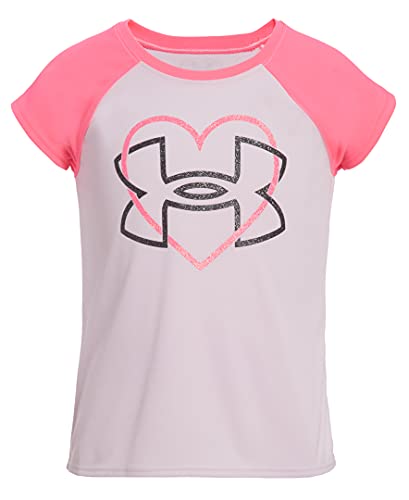 Under Armour Girls’ Toddler Short Sleeve Shirt, Crewneck, Lightweight and Breathable, Cool Pink F21, 3T | The Storepaperoomates Retail Market - Fast Affordable Shopping