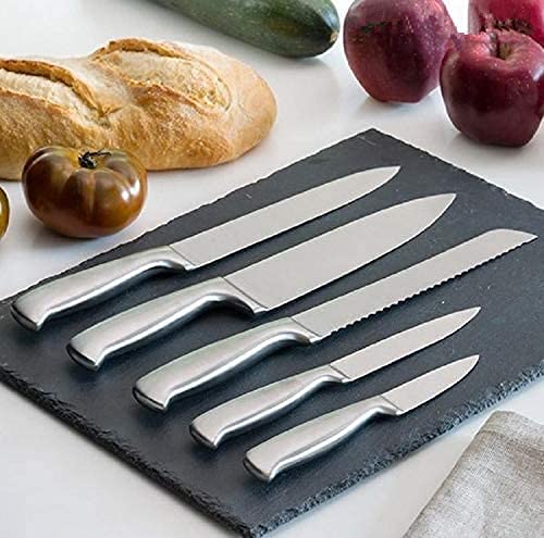Kitchen Knife Block Set, Premium 5-Piece Novelty Stainless Steel Knife Block Set with Unique Holder (black) Premium Stabbing Stainless Steel Knife Set, Men are jerks -Pack of 5 (BLACK) | The Storepaperoomates Retail Market - Fast Affordable Shopping