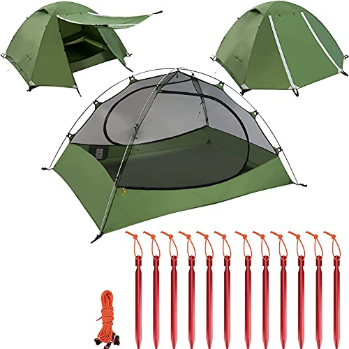 Clostnature Lightweight 2-Person Backpacking Tent – 3 Season Ultralight Waterproof Camping Tent, Large Size Easy Setup Tent for Family, Outdoor, Hiking with tri-Beam Aluminium Stakes | The Storepaperoomates Retail Market - Fast Affordable Shopping