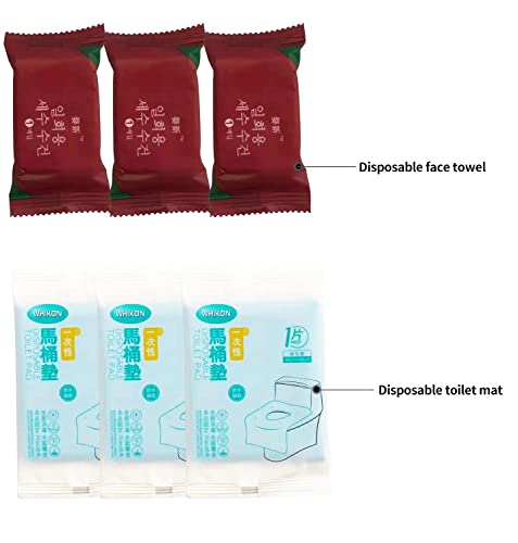M&G 10 Pcs Travel Essentials Kit for Protection – One Airplane Seat Cover,2 Armrest Covers &3 Disposable Toilet seat Covers 3 diposable face Towels – Airplane Seat Covers DisposableReusable,white | The Storepaperoomates Retail Market - Fast Affordable Shopping