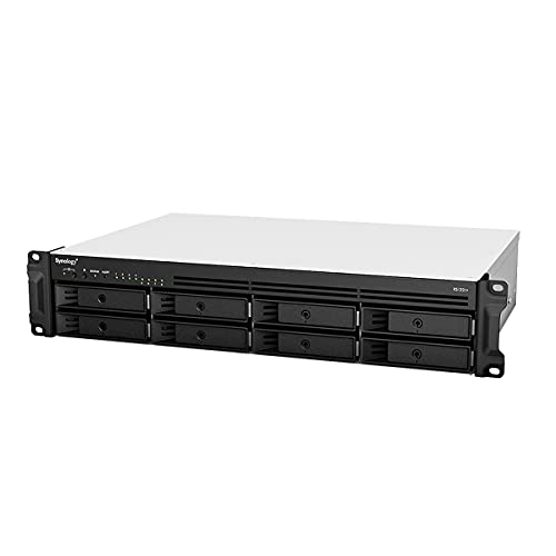 Synology RackStation RS1221+ Rack Mount NAS Server Bundle with Rail Kit, Ryzen CPU, 16GB Memory, 16TB HDD, DSM Operating System, iSCSI Target Ready | The Storepaperoomates Retail Market - Fast Affordable Shopping