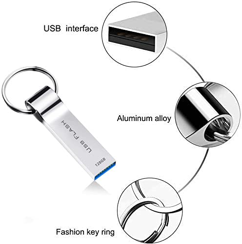 128GB USB 3.0 Flash Disk Mini USB Stick Thumb Disk USB Memory Stick for Computer/Laptop/Computer/Sound/Speaker/External Storage Data/Photo/Video/Music (128GB) | The Storepaperoomates Retail Market - Fast Affordable Shopping