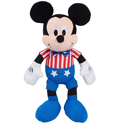 Just Play Disney Patriotic Bean Plush Mickey Mouse and Minnie Mouse, 4th of July Independence Day Decorations, Officially Licensed Kids Toys for Ages 2 Up, Gifts and Presents | The Storepaperoomates Retail Market - Fast Affordable Shopping