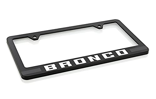 Ford Bronco UV Printed License Plate Frame – Gray | The Storepaperoomates Retail Market - Fast Affordable Shopping