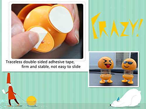 Shaking Head Toys Car Ornaments Bobblehead Nod Dolls Cute Cartoon Funny Wobble Head Robot Lovely Car Dashboard Decor Auto (Cool) | The Storepaperoomates Retail Market - Fast Affordable Shopping