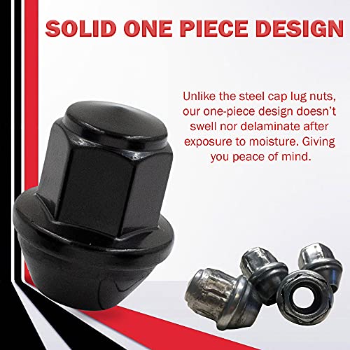 Wheel Accessories Parts Set of 20 OEM Style Black 14×1.5 Lug Nuts Fits Ford Edge, Explorer, GT, Mustang, Lincoln Aviator ACPZ-1012-D ACPZ-1012-M 611-007 Wheel Lug Nut Factory Style (Black, 20) | The Storepaperoomates Retail Market - Fast Affordable Shopping