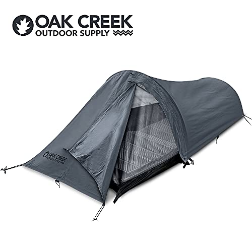 Hidden Trails Single, 1 Person Bivy Waterproof Camping Tent. Includes XPE Sleeping Mat and Rain Fly. Comes in a Carry Bag Weighing Only 3 Pounds. Easy Setup. Great for Backpacking and Hiking. | The Storepaperoomates Retail Market - Fast Affordable Shopping