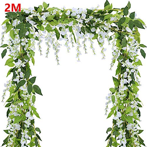 You’s Auto Artificial Flowers, Bouquet Decor Realistic Flower,Bridal Wedding Bouquet for Wedding Home Birthday Party Arrangment Garden Decoration (White) | The Storepaperoomates Retail Market - Fast Affordable Shopping