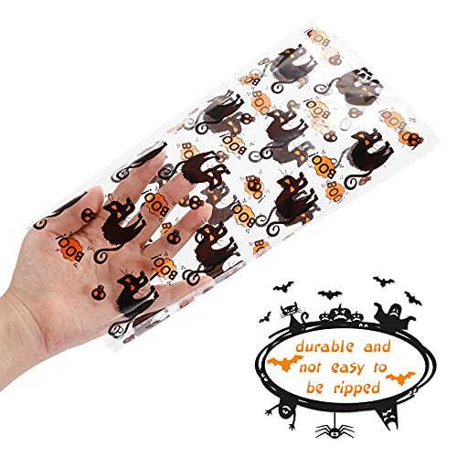 TOMNK Halloween Cellophane Bags 168 Pieces Treat Bags with Twist Ties for Holiday Goody, Party Favors, Cello Candy Bags and Gifts | The Storepaperoomates Retail Market - Fast Affordable Shopping