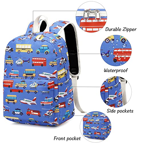 CAMTOP Backpack for Kids Boys School Backpack with Lunch Box for Preschool Kindergarten BookBag Set(Car backpack) | The Storepaperoomates Retail Market - Fast Affordable Shopping
