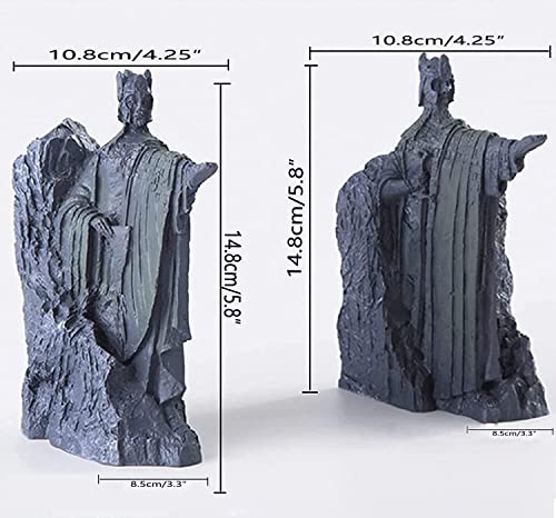 KLQJNP Bookends Book End Lord of Rings Hobbit Book Decoration Resin, Decorative Book Stopper Binder and Dividers, Blue, Large | The Storepaperoomates Retail Market - Fast Affordable Shopping