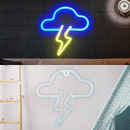SUNYPLAY Neon Sign, Led Neon Lights USB or Battery Powered LED Neon Signs for Wall Decor (Cloud) | The Storepaperoomates Retail Market - Fast Affordable Shopping