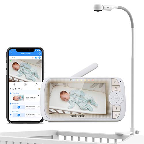 Motorola Connectview 65 Plus, 5″ Wi-Fi Video Baby Monitor with Over-The-Crib Mount (Single Camera) | The Storepaperoomates Retail Market - Fast Affordable Shopping