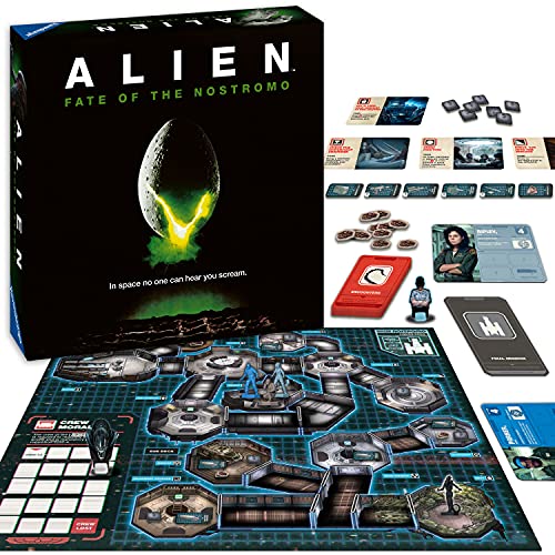 Ravensburger Alien: Fate of The Nostromo Board Game for Ages 10 & Up – A Cooperative Strategy Game of Suspense